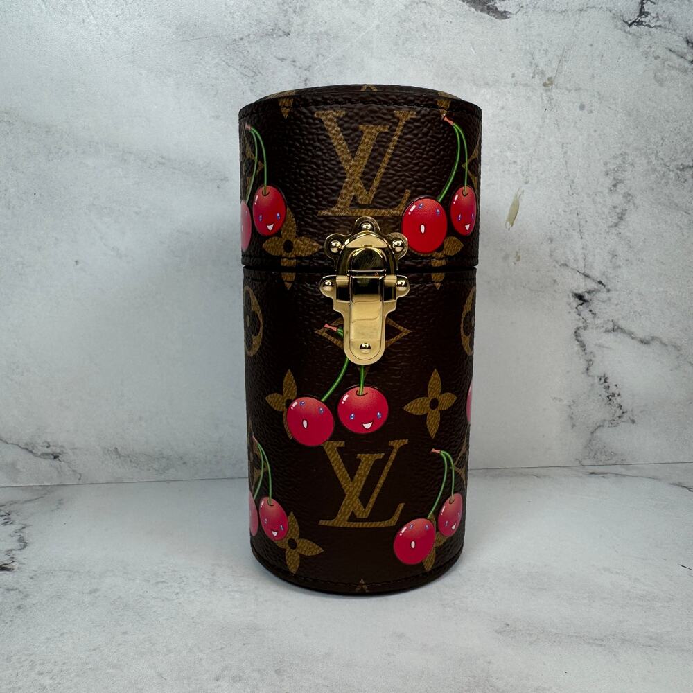Louis Vuitton Cherry Murakami Travel Case 100mL LV X Murakami Fragrance Perfume - Picture 2 of 9